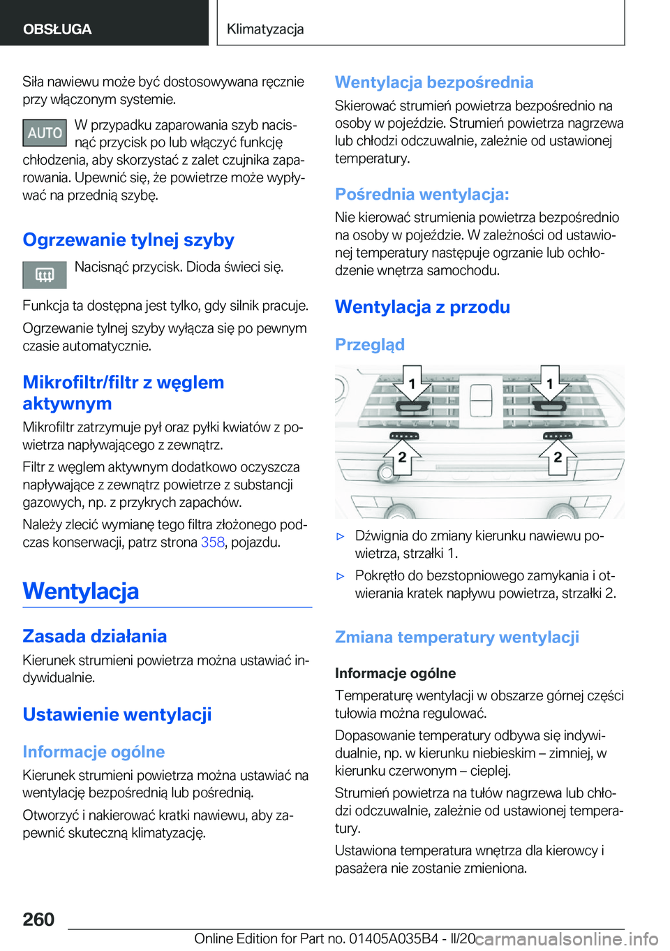 BMW X4 2020  Instrukcja obsługi (in Polish) �S�i�ł�a��n�a�w�i�e�w�u��m�o9�e��b�y�