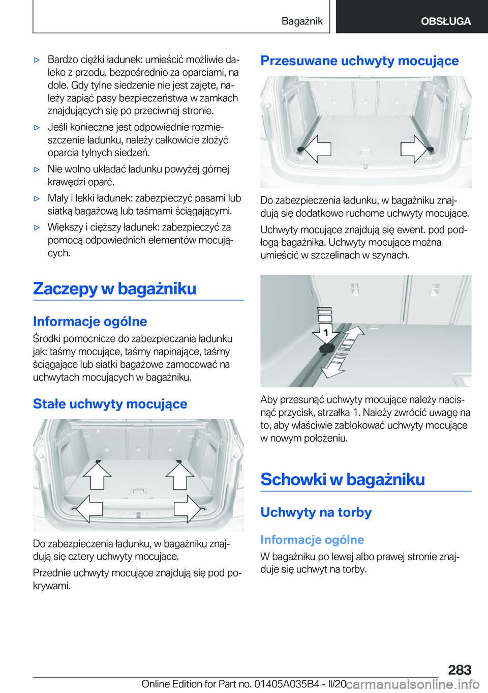 BMW X4 2020  Instrukcja obsługi (in Polish) 'x�B�a�r�d�z�o��c�i�