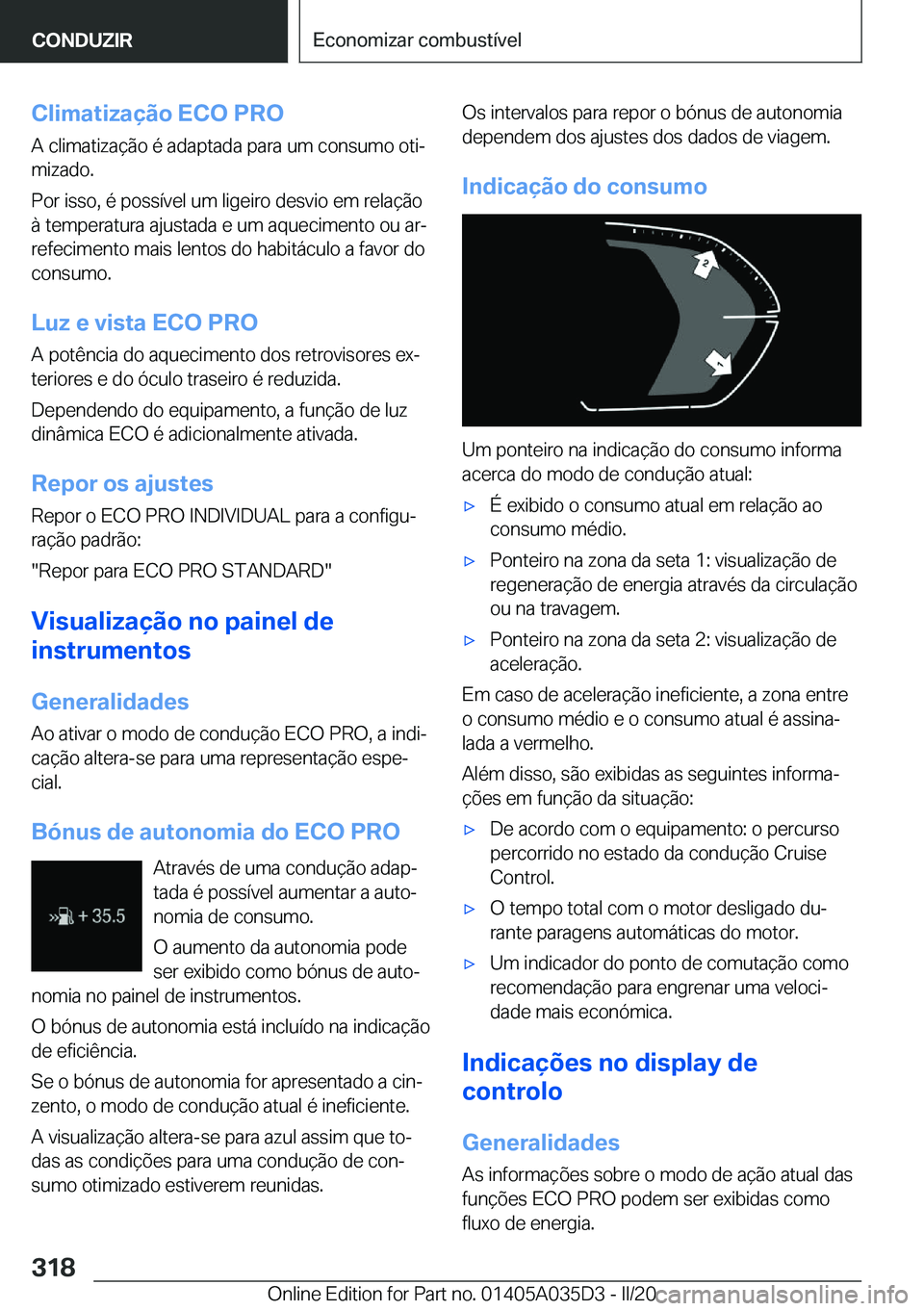 BMW X4 2020  Manual do condutor (in Portuguese) �C�l�i�m�a�t�i�z�a�