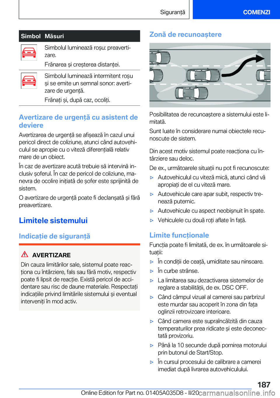 BMW X4 2020  Ghiduri De Utilizare (in Romanian) �S�i�m�b�o�l�M�