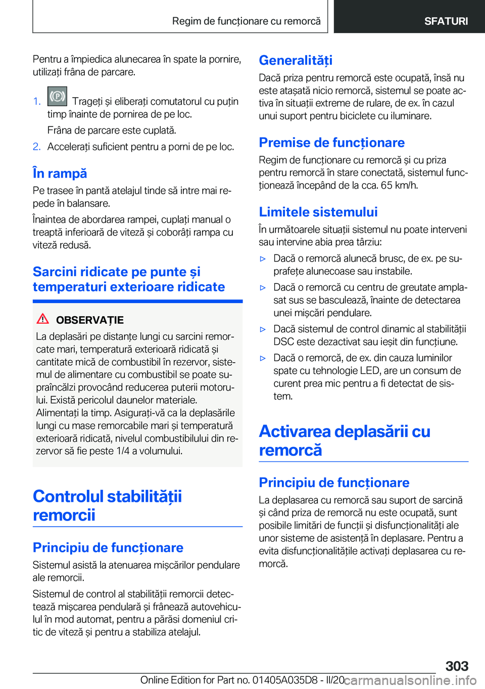 BMW X4 2020  Ghiduri De Utilizare (in Romanian) �P�e�n�t�r�u��a��