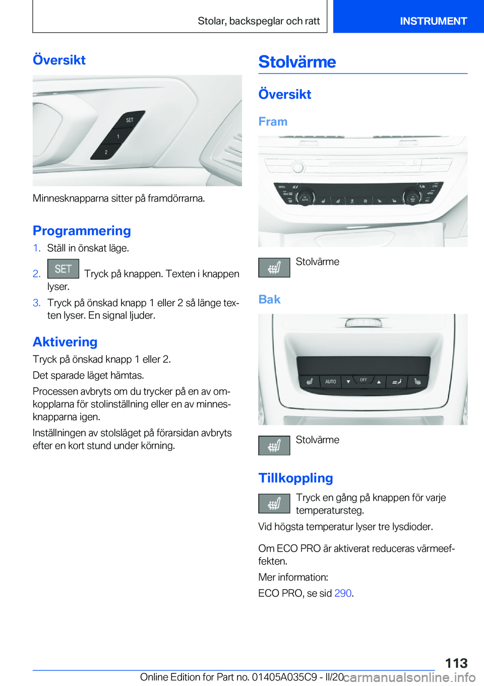 BMW X4 2020  InstruktionsbÖcker (in Swedish) �