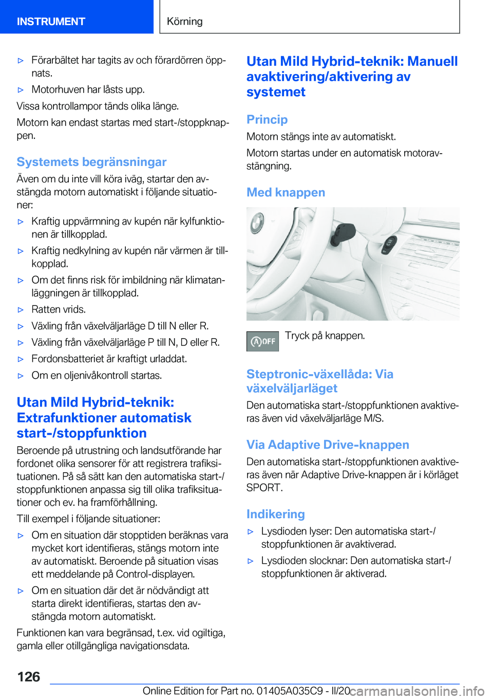 BMW X4 2020  InstruktionsbÖcker (in Swedish) 'x�F�