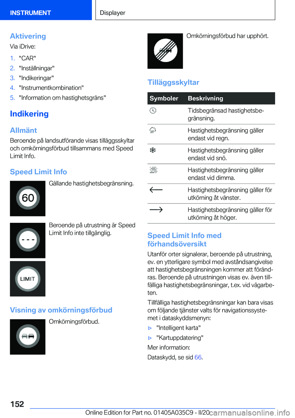 BMW X4 2020  InstruktionsbÖcker (in Swedish) �A�k�t�i�v�e�r�i�n�g
�V�i�a��i�D�r�i�v�e�:�1�.��C�A�R��2�.��I�n�s�t�ä�l�l�n�i�n�g�a�r��3�.��I�n�d�i�k�e�r�i�n�g�a�r��4�.��I�n�s�t�r�u�m�e�n�t�k�o�m�b�i�n�a�t�i�o�n��5�.��I�n�f�o�r�m�a�t�i�o