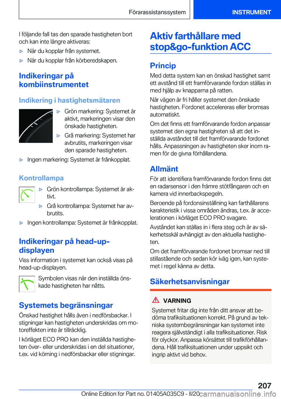 BMW X4 2020  InstruktionsbÖcker (in Swedish) �I��f�