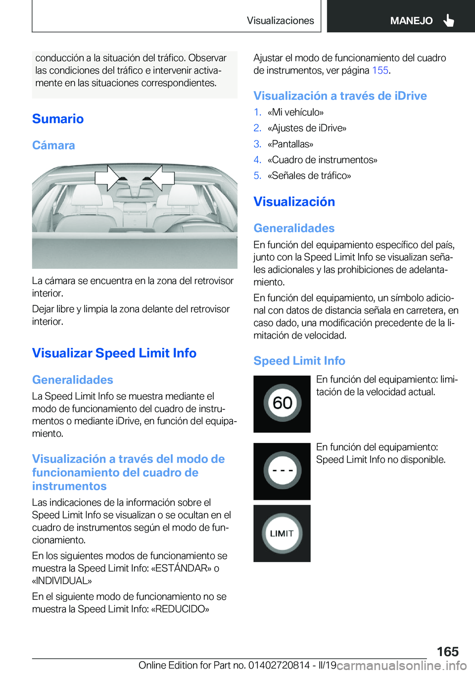 BMW X4 2019  Manuales de Empleo (in Spanish) �c�o�n�d�u�c�c�i�