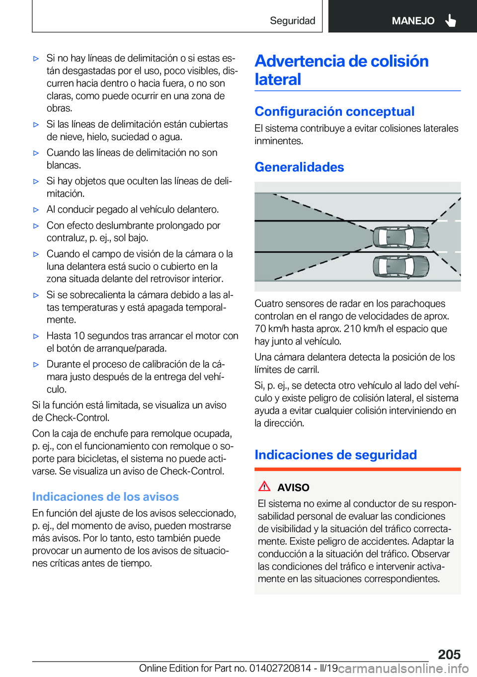 BMW X4 2019  Manuales de Empleo (in Spanish) x�S�i��n�o��h�a�y��l�