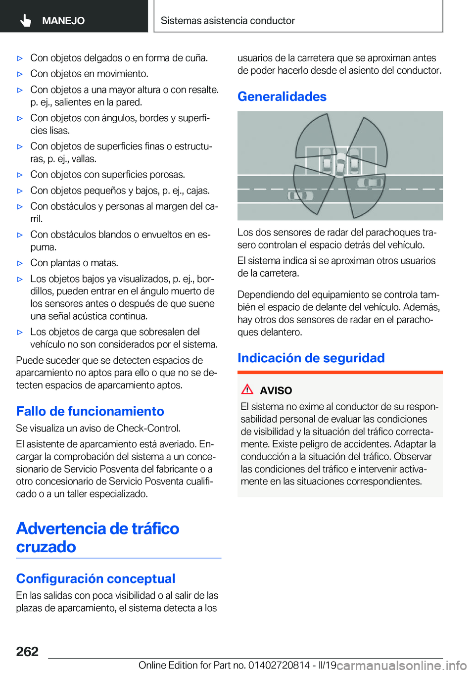 BMW X4 2019  Manuales de Empleo (in Spanish) x�C�o�n��o�b�j�e�t�o�s��d�e�l�g�a�d�o�s��o��e�n��f�o�r�m�a��d�e��c�u�