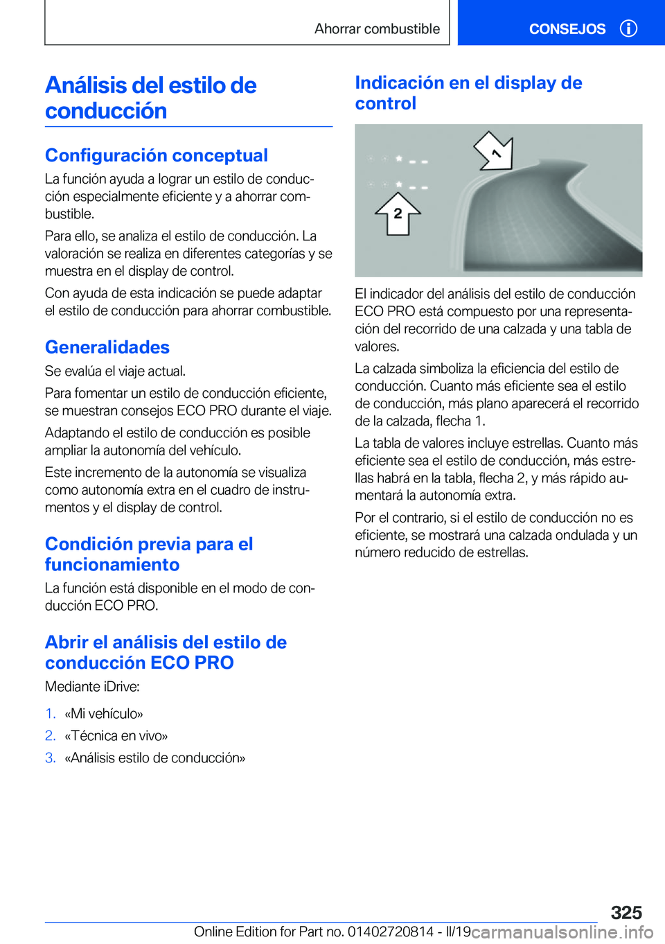 BMW X4 2019  Manuales de Empleo (in Spanish) �A�n�