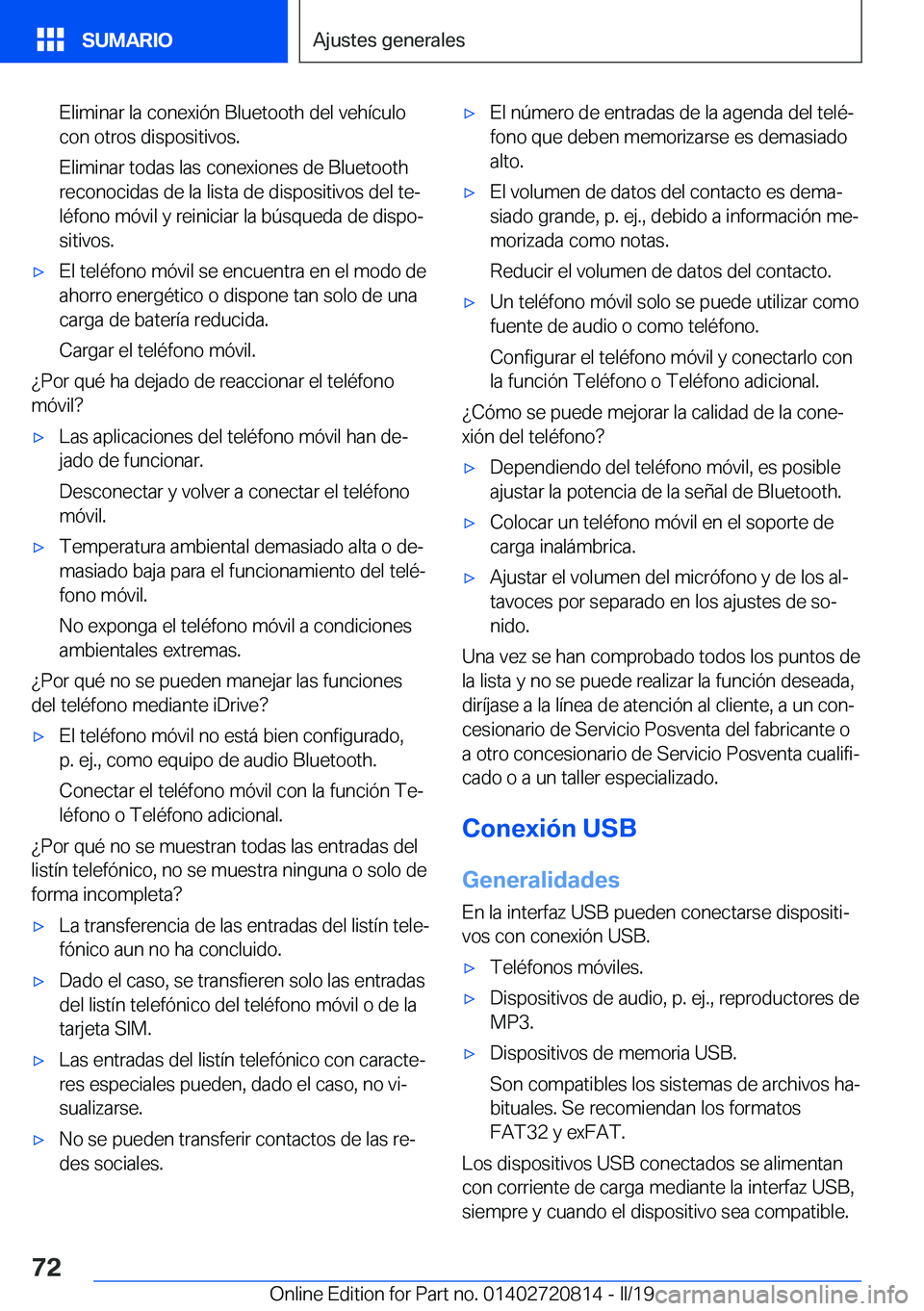 BMW X4 2019  Manuales de Empleo (in Spanish) �E�l�i�m�i�n�a�r��l�a��c�o�n�e�x�i�