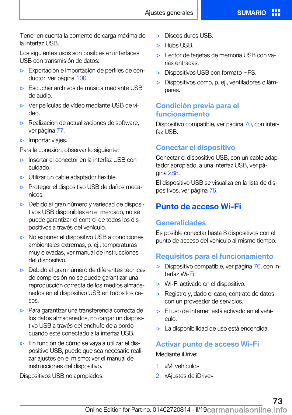 BMW X4 2019  Manuales de Empleo (in Spanish) �T�e�n�e�r��e�n��c�u�e�n�t�a��l�a��c�o�r�r�i�e�n�t�e��d�e��c�a�r�g�a��m�
