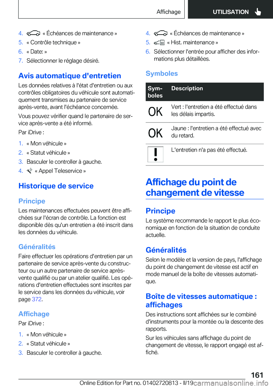 BMW X4 2019  Notices Demploi (in French) �4�.���k��