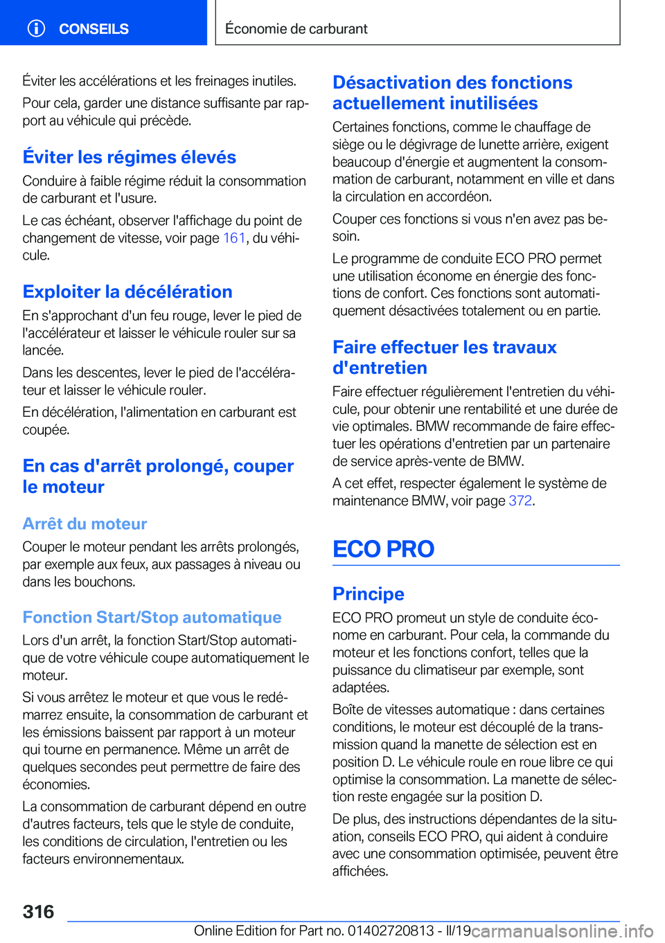 BMW X4 2019  Notices Demploi (in French) �