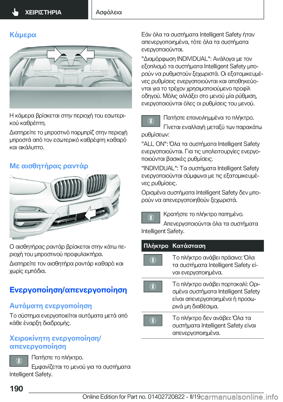 BMW X4 2019  ΟΔΗΓΌΣ ΧΡΉΣΗΣ (in Greek) >n_wds
Z�]n_wds�tdRf]wgs\�fgy`�cwd\bjp�gbh�wflgwd\j
]bp�]szdocgy�.
W\sgydwRgw�gb�_cdbfg\`o�csd_cdRx�fg