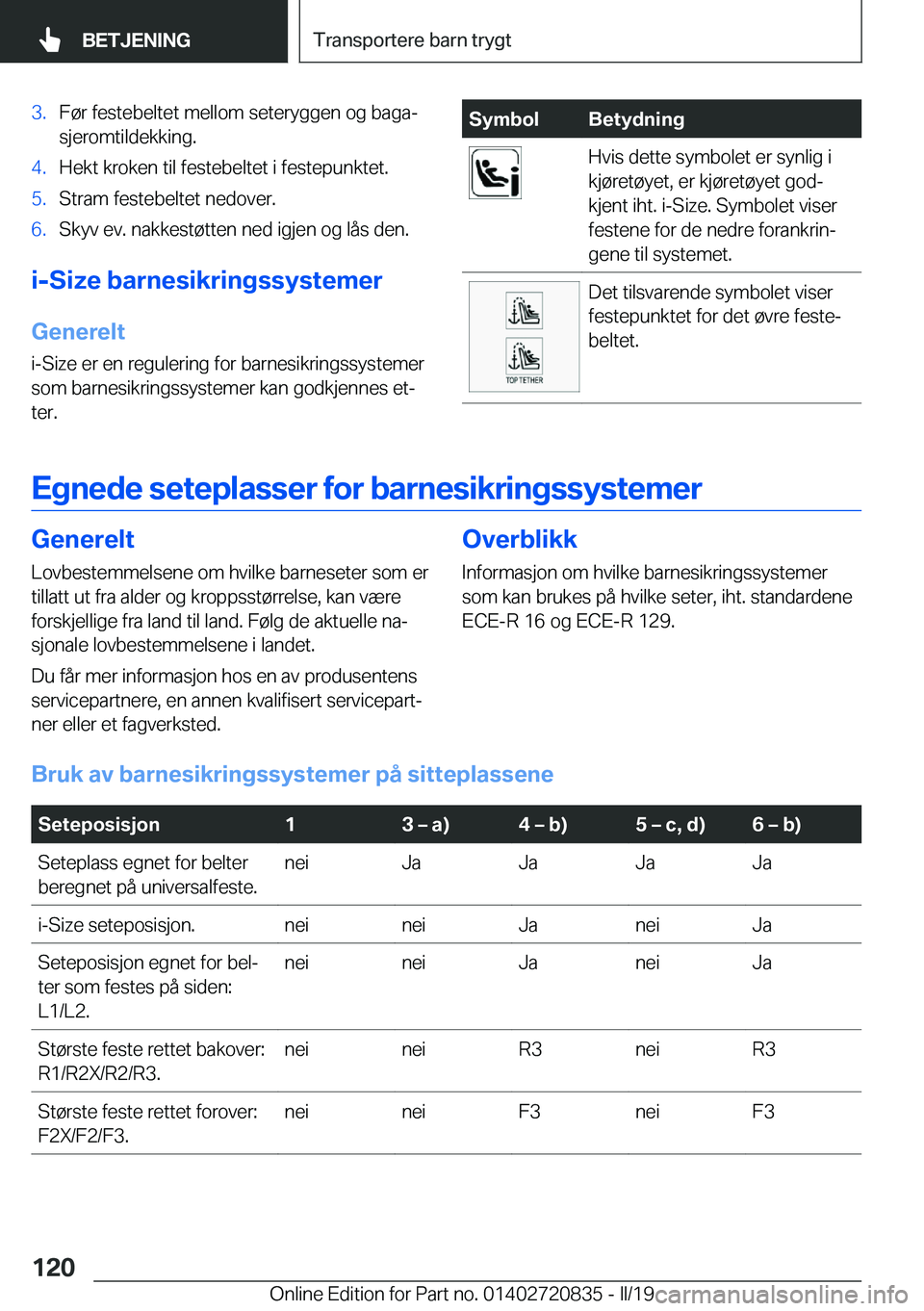 BMW X4 2019  InstruksjonsbØker (in Norwegian) �3�.�F�