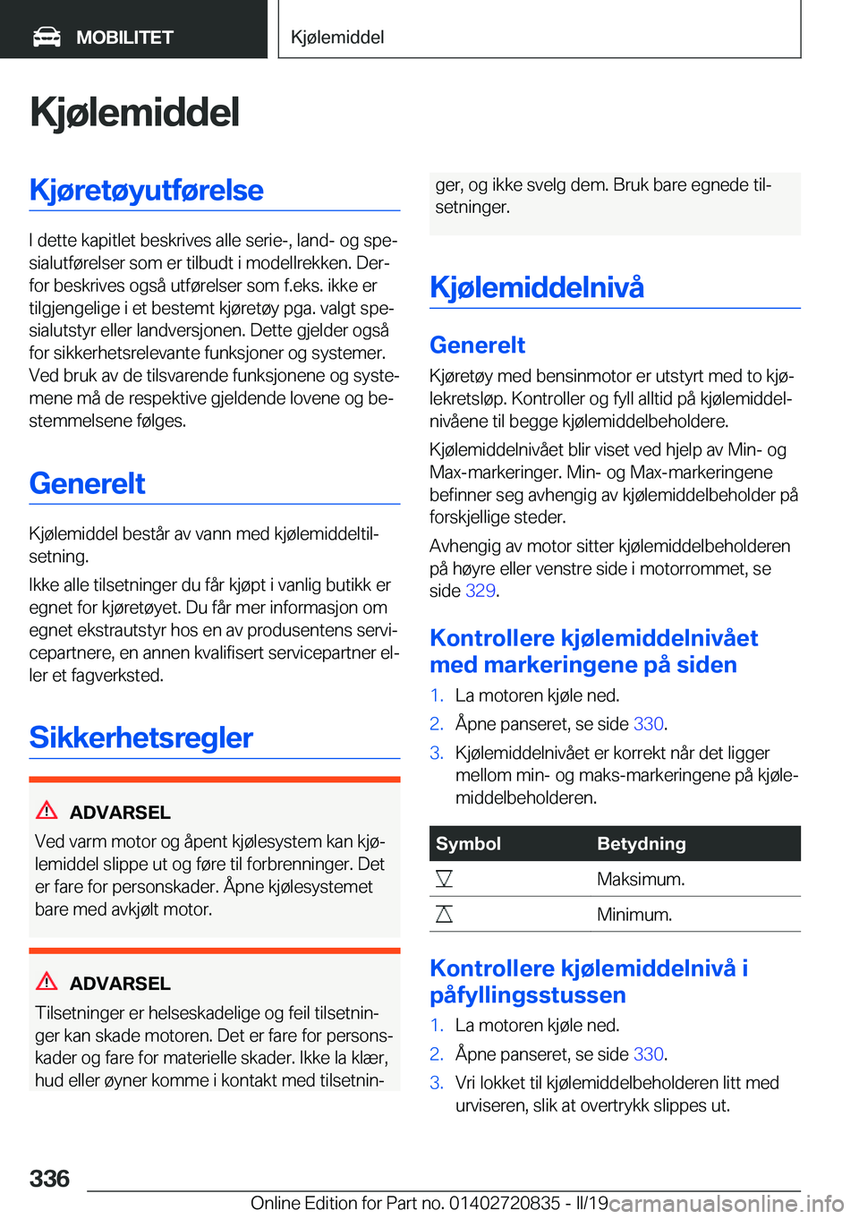 BMW X4 2019  InstruksjonsbØker (in Norwegian) �K�j�