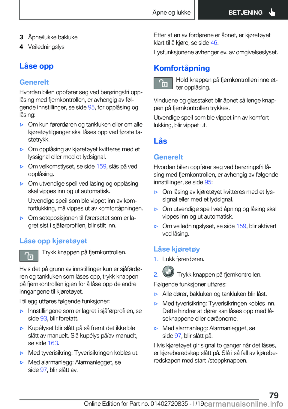 BMW X4 2019  InstruksjonsbØker (in Norwegian) �3�