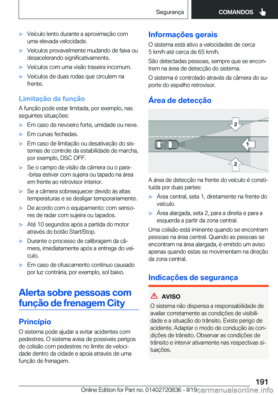 BMW X4 2019  Manual do condutor (in Portuguese) x�V�e�