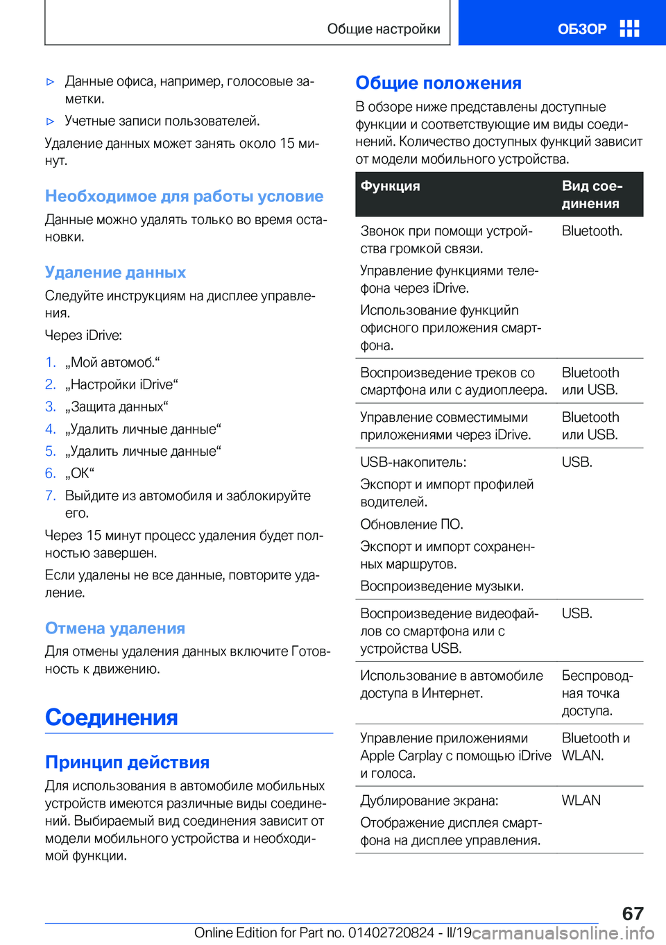 BMW X4 2019  Руково x 