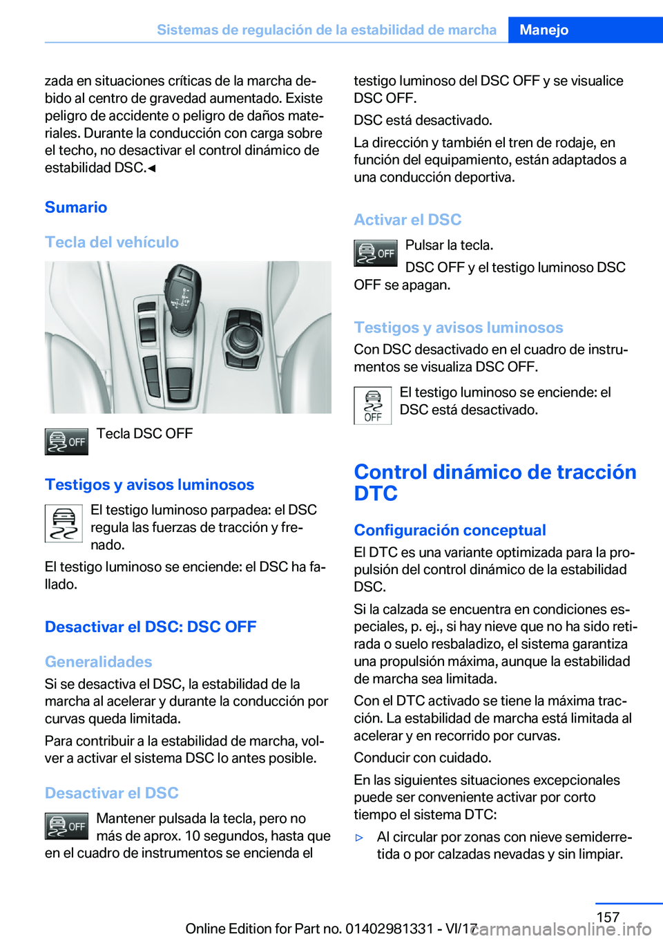 BMW X4 2018  Manuales de Empleo (in Spanish) �z�a�d�a� �e�n� �s�i�t�u�a�c�i�o�n�e�s� �c�r�