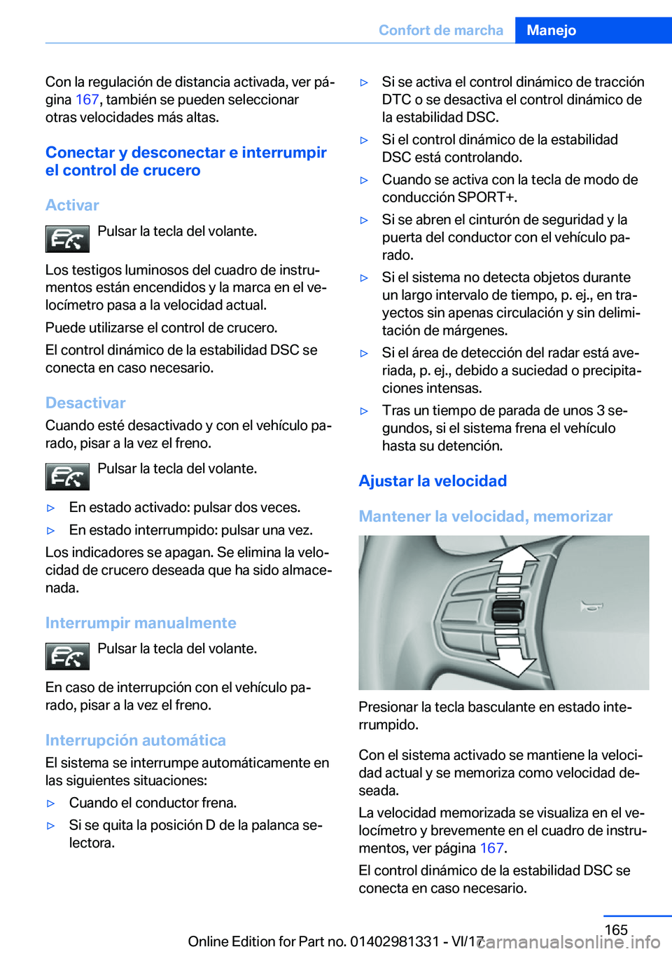 BMW X4 2018  Manuales de Empleo (in Spanish) �C�o�n� �l�a� �r�e�g�u�l�a�c�i�