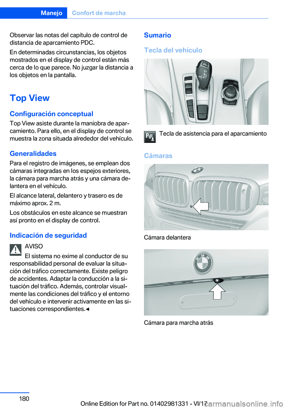 BMW X4 2018  Manuales de Empleo (in Spanish) �O�b�s�e�r�v�a�r� �l�a�s� �n�o�t�a�s� �d�e�l� �c�a�p�