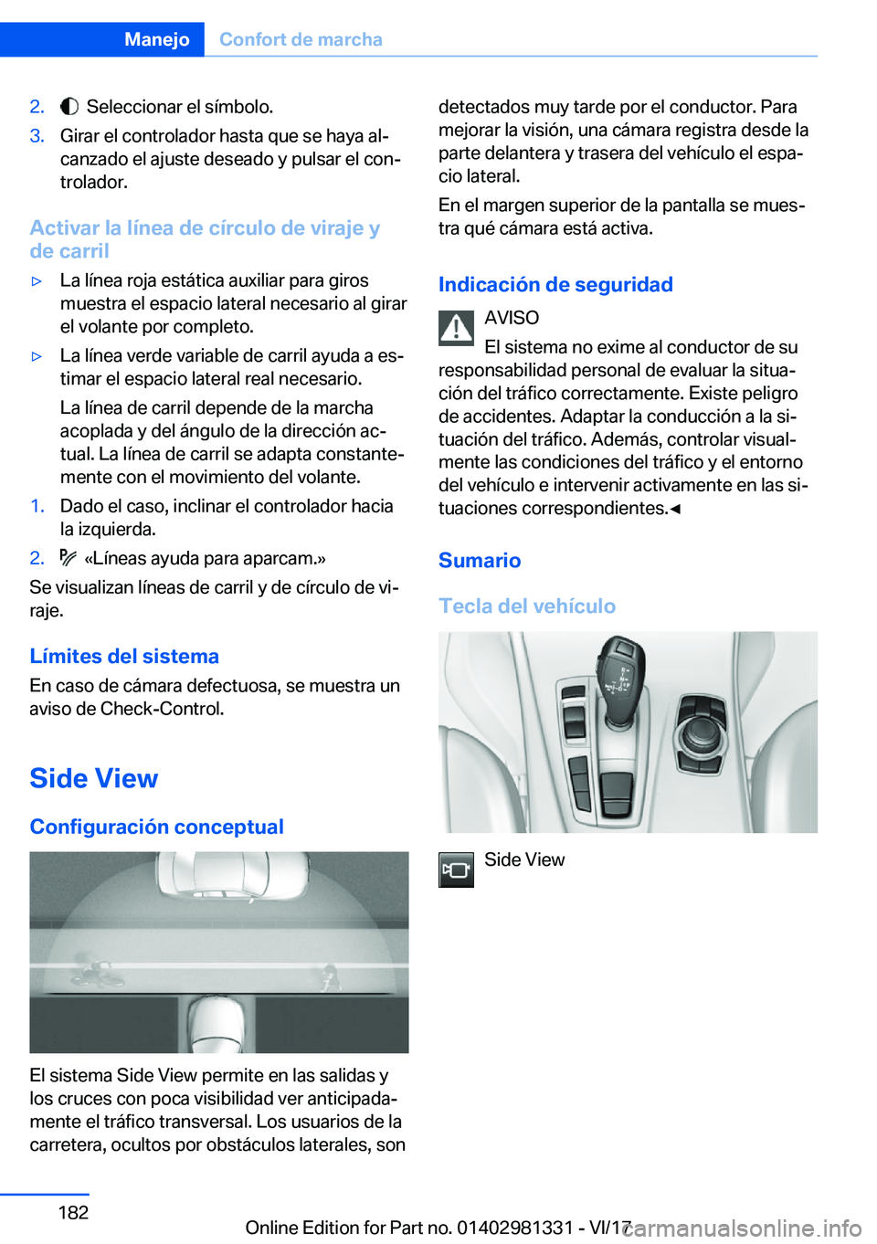 BMW X4 2018  Manuales de Empleo (in Spanish) �2�.� � �S�e�l�e�c�c�i�o�n�a�r� �e�l� �s�