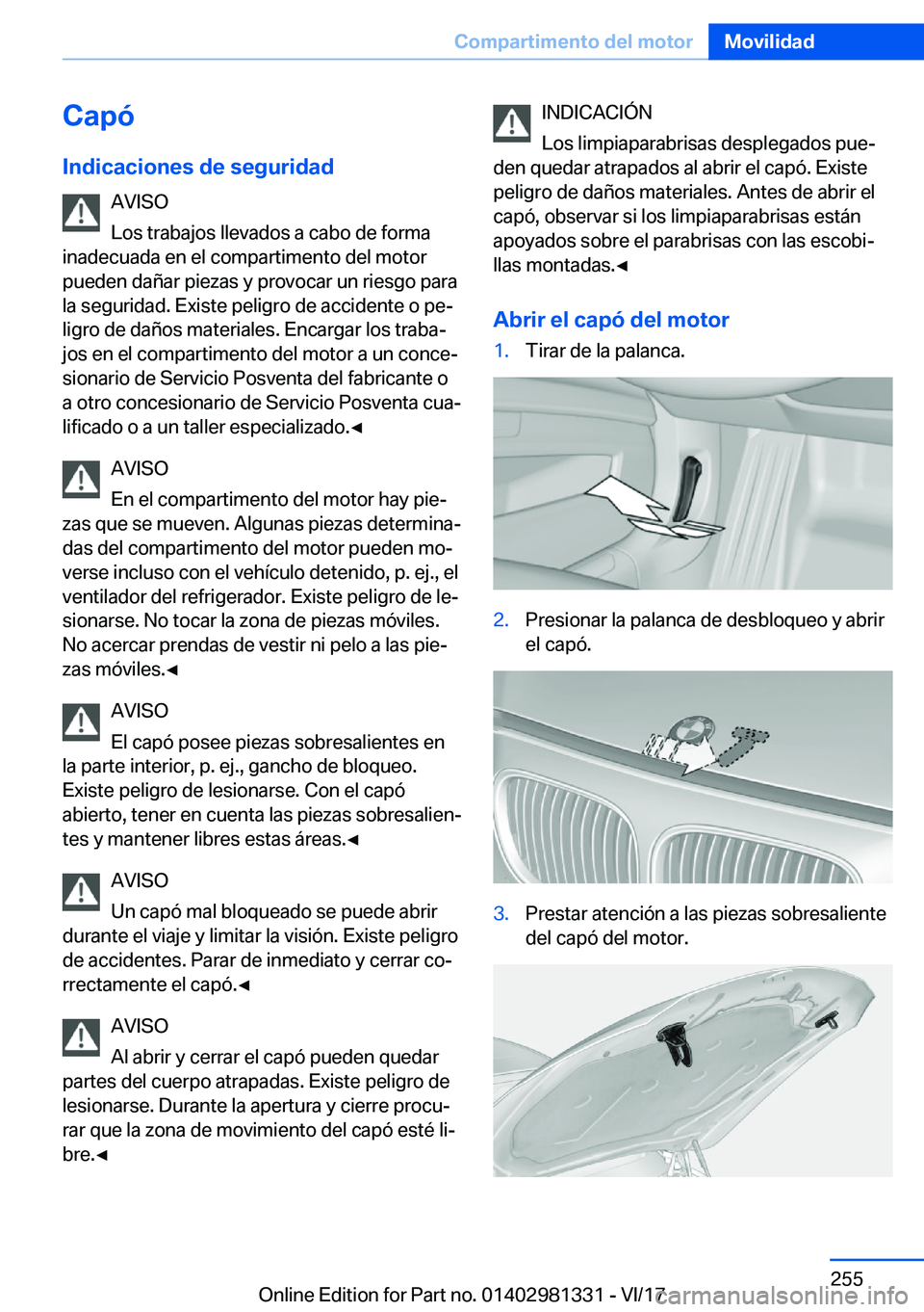 BMW X4 2018  Manuales de Empleo (in Spanish) �C�a�p�