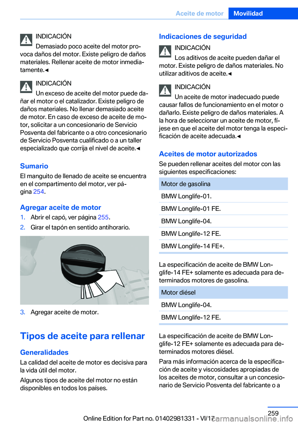 BMW X4 2018  Manuales de Empleo (in Spanish) �I�N�D�I�C�A�C�I�