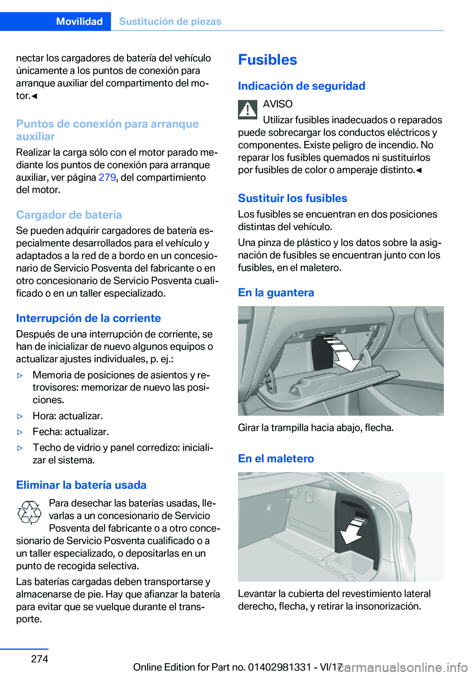 BMW X4 2018  Manuales de Empleo (in Spanish) �n�e�c�t�a�r� �l�o�s� �c�a�r�g�a�d�o�r�e�s� �d�e� �b�a�t�e�r�