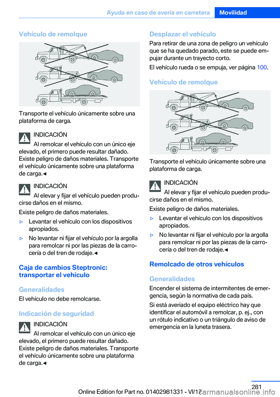 BMW X4 2018  Manuales de Empleo (in Spanish) �V�e�h�