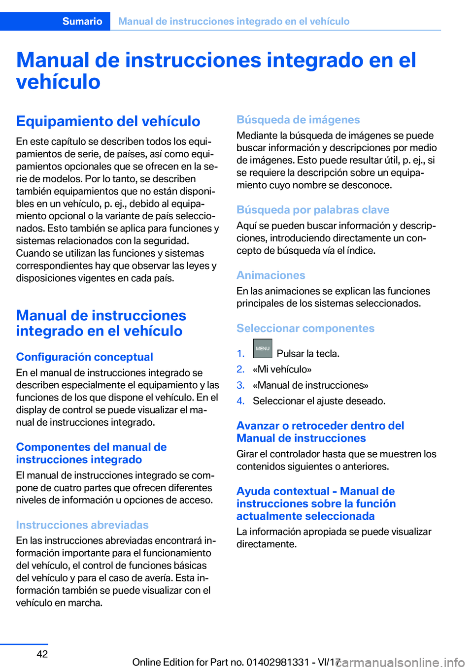 BMW X4 2018  Manuales de Empleo (in Spanish) �M�a�n�u�a�l��d�e��i�n�s�t�r�u�c�c�i�o�n�e�s��i�n�t�e�g�r�a�d�o��e�n��e�l
�v�e�h�