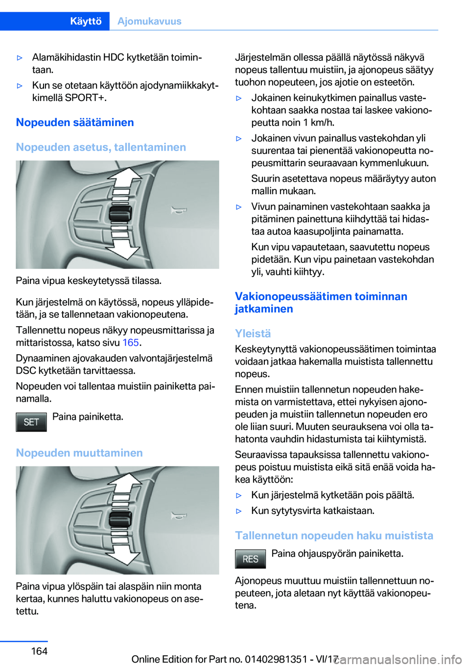 BMW X4 2018  Omistajan Käsikirja (in Finnish) 'y�A�l�a�m�