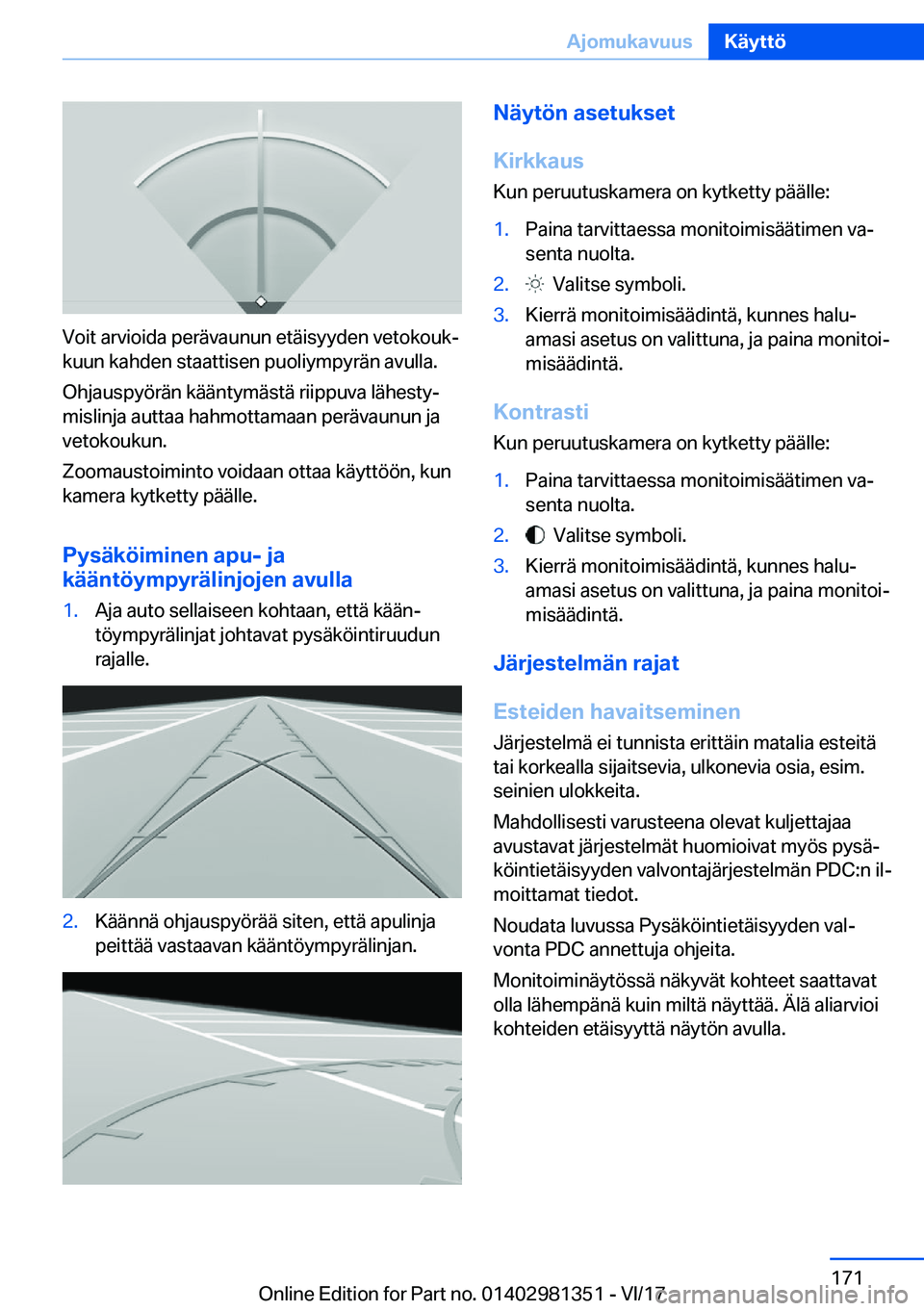 BMW X4 2018  Omistajan Käsikirja (in Finnish) �V�o�i�t� �a�r�v�i�o�i�d�a� �p�e�r�