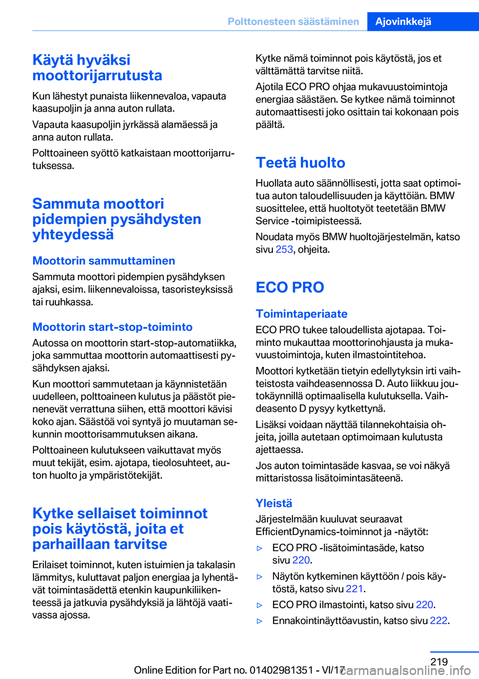 BMW X4 2018  Omistajan Käsikirja (in Finnish) �K�