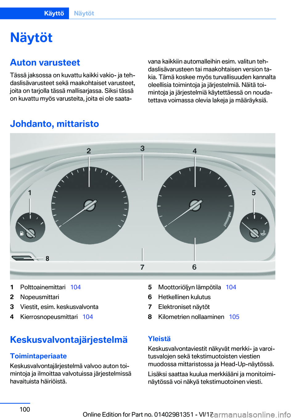 BMW X4 2018  Omistajan Käsikirja (in Finnish) �N�