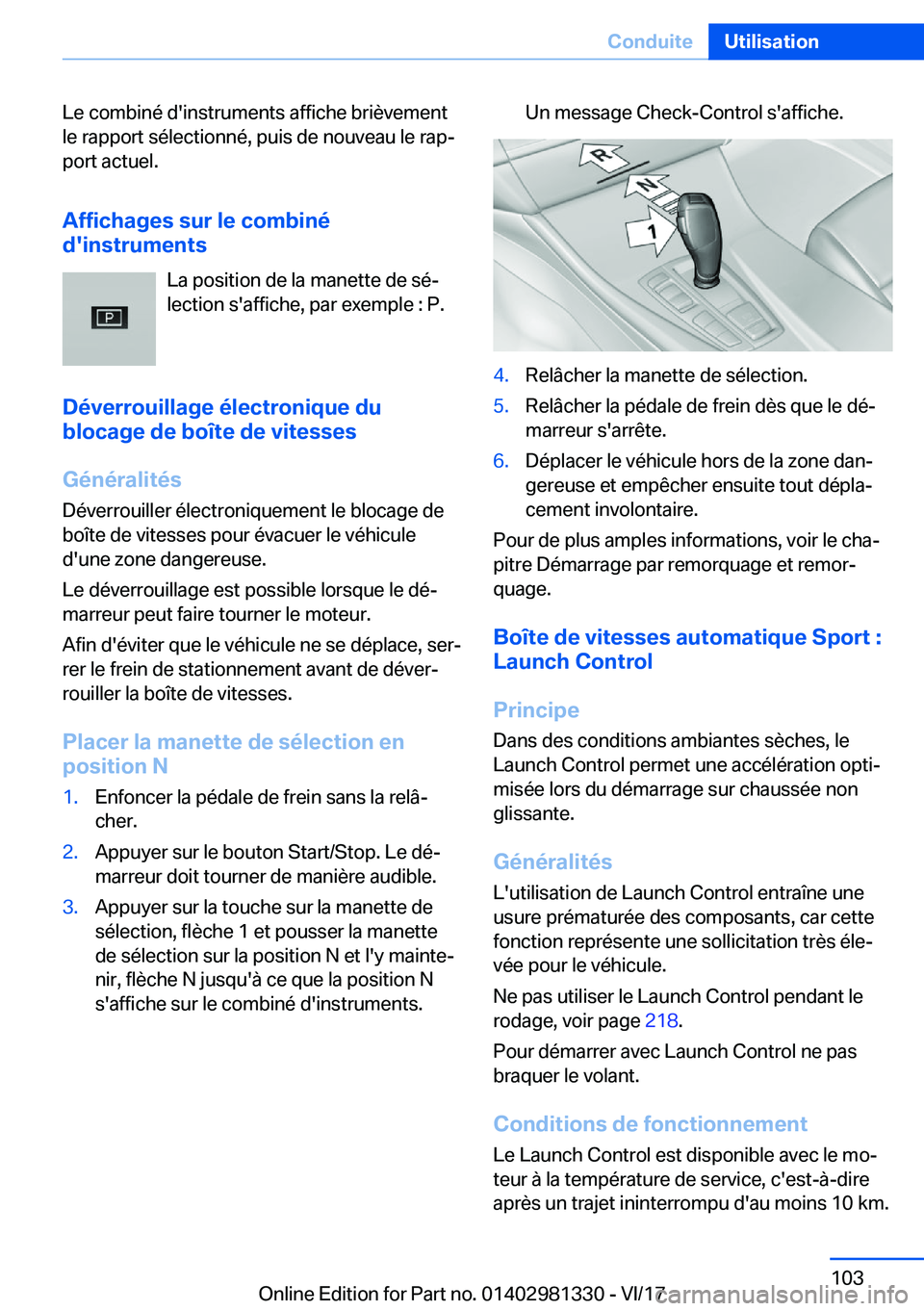 BMW X4 2018  Notices Demploi (in French) �L�e� �c�o�m�b�i�n�é� �d�'�i�n�s�t�r�u�m�e�n�t�s� �a�f�f�i�c�h�e� �b�r�i�è�v�e�m�e�n�t
�l�e� �r�a�p�p�o�r�t� �s�é�l�e�c�t�i�o�n�n�é�,� �p�u�i�s� �d�e� �n�o�u�v�e�a�u� �l�e� �r�a�pj
�p�o�r�t� 