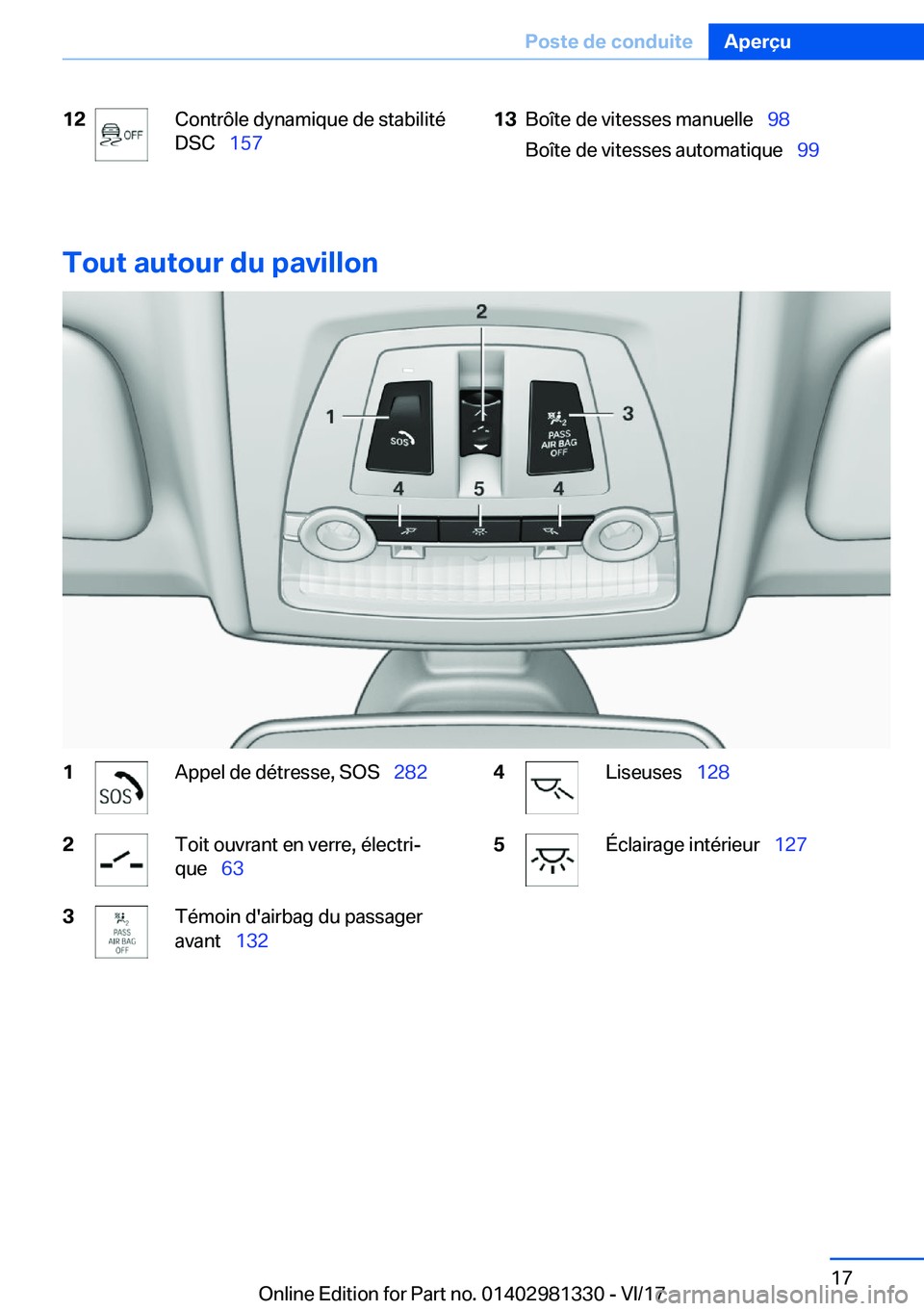 BMW X4 2018  Notices Demploi (in French) �1�2�C�o�n�t�r�