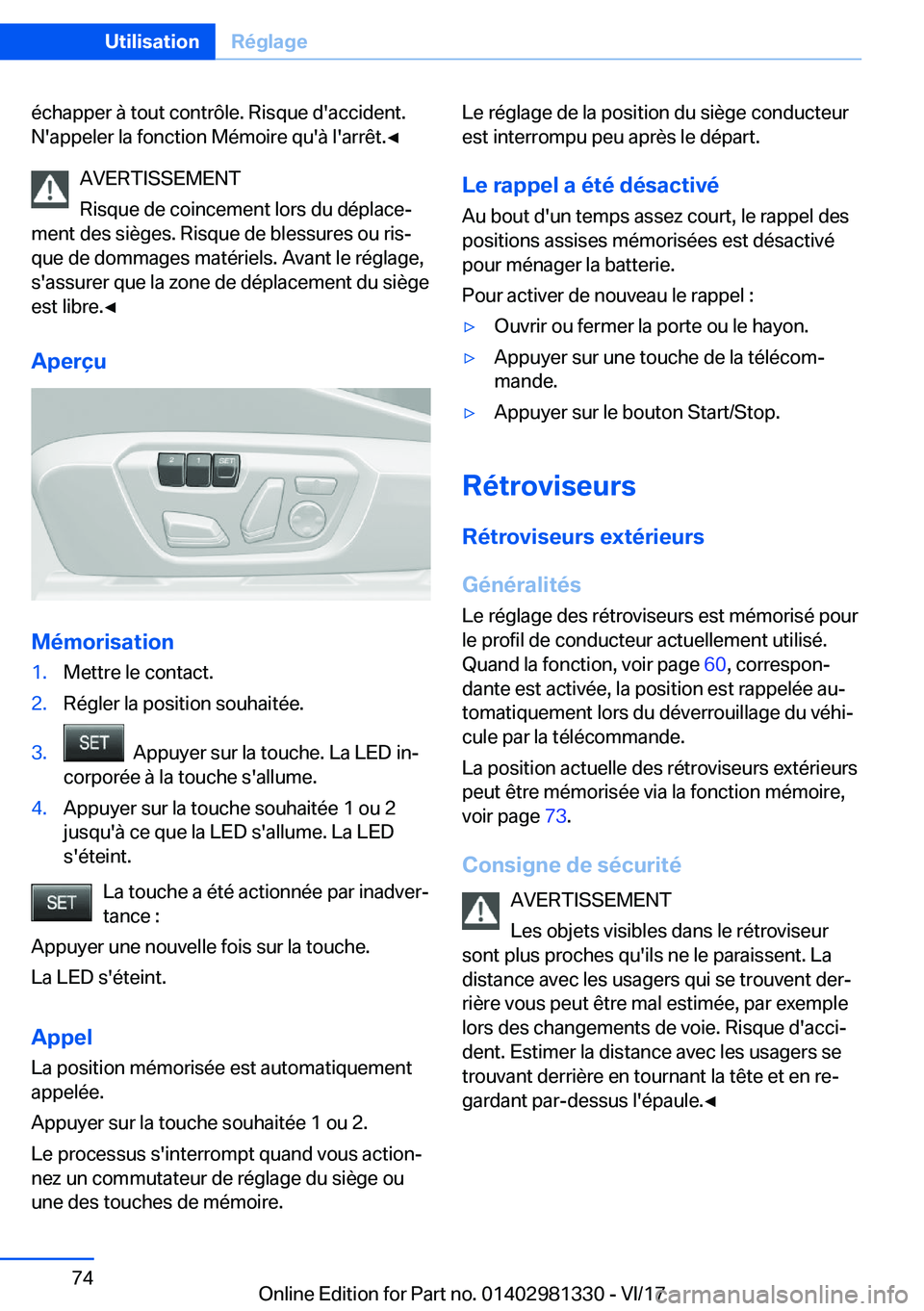 BMW X4 2018  Notices Demploi (in French) �é�c�h�a�p�p�e�r� �