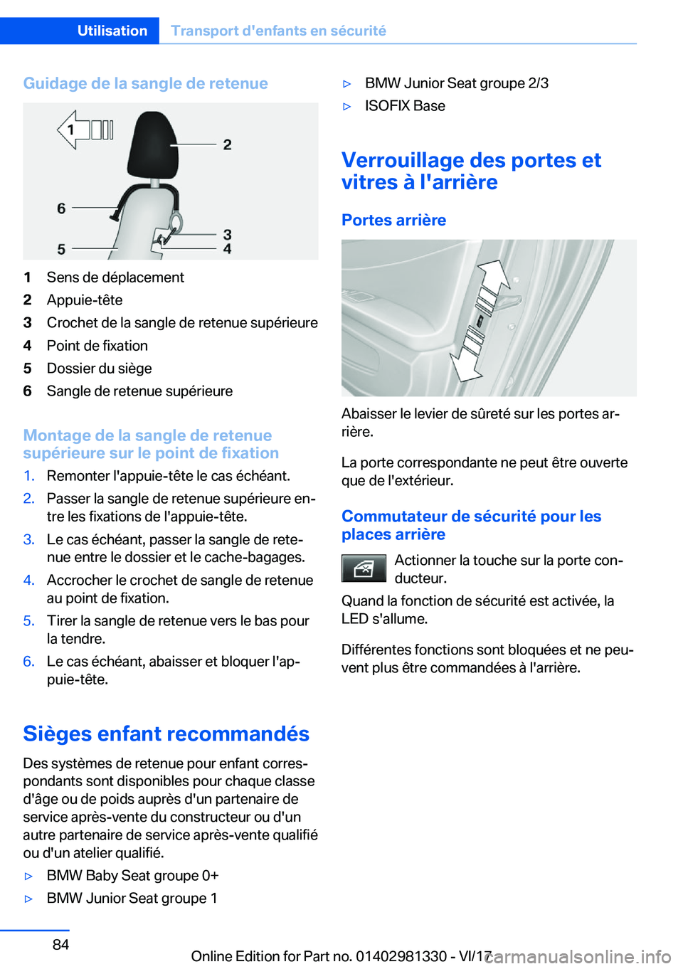 BMW X4 2018  Notices Demploi (in French) �G�u�i�d�a�g�e��d�e��l�a��s�a�n�g�l�e��d�e��r�e�t�e�n�u�e�1�S�e�n�s� �d�e� �d�é�p�l�a�c�e�m�e�n�t�2�A�p�p�u�i�e�-�t�ê�t�e�3�C�r�o�c�h�e�t� �d�e� �l�a� �s�a�n�g�l�e� �d�e� �r�e�t�e�n�u�e� �s�u�p