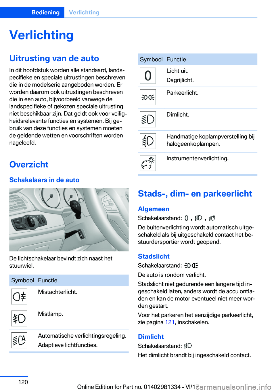 BMW X4 2018  Instructieboekjes (in Dutch) �V�e�r�l�i�c�h�t�i�n�g�U�i�t�r�u�s�t�i�n�g��v�a�n��d�e��a�u�t�o�I�n� �d�i�t� �h�o�o�f�d�s�t�u�k� �w�o�r�d�e�n� �a�l�l�e� �s�t�a�n�d�a�a�r�d�,� �l�a�n�d�sj
�p�e�c�i�f�i�e�k�e� �e�n� �s�p�e�c�i�a�l�