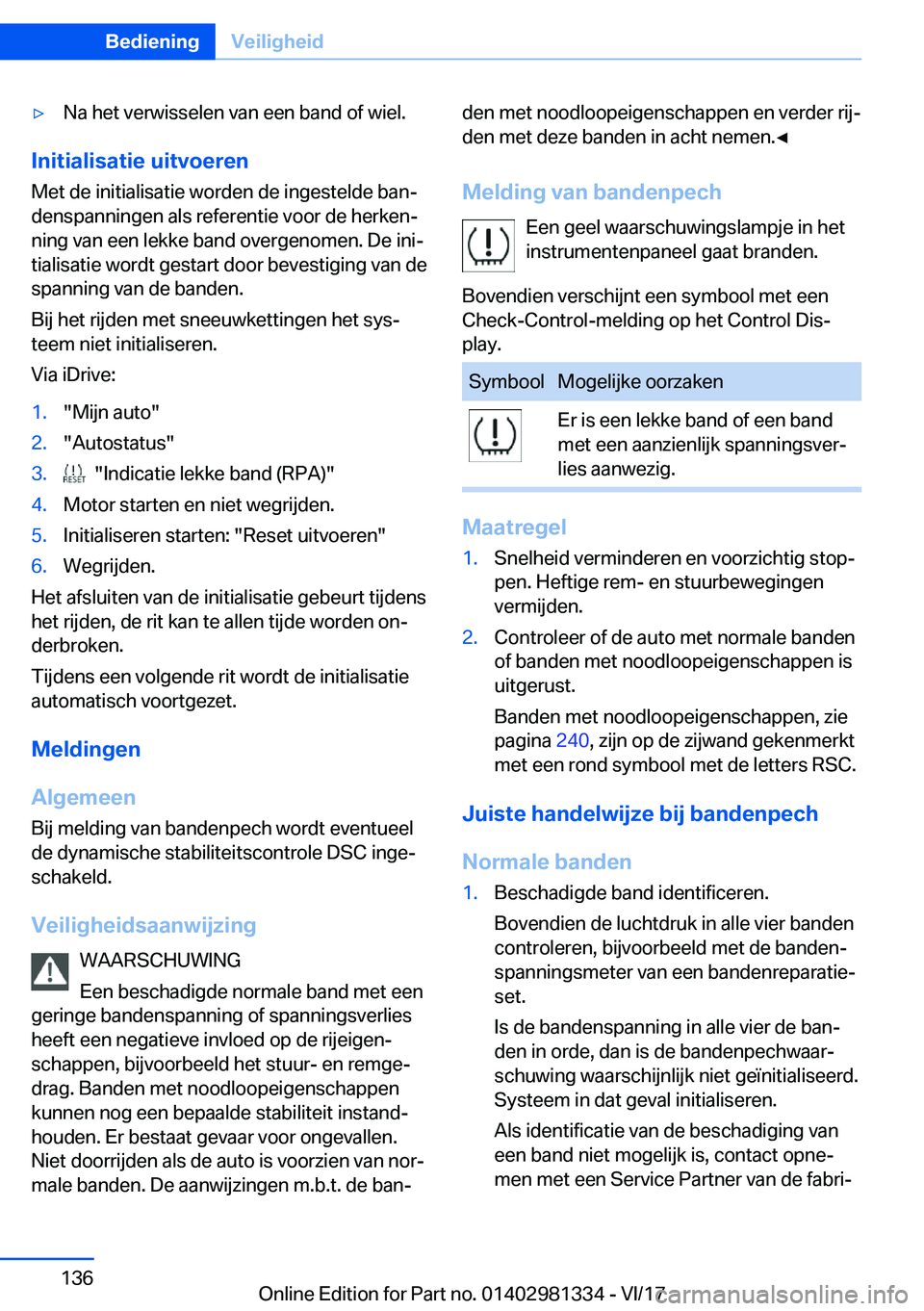 BMW X4 2018  Instructieboekjes (in Dutch) 'y�N�a� �h�e�t� �v�e�r�w�i�s�s�e�l�e�n� �v�a�n� �e�e�n� �b�a�n�d� �o�f� �w�i�e�l�.
�I�n�i�t�i�a�l�i�s�a�t�i�e��u�i�t�v�o�e�r�e�n
�M�e�t� �d�e� �i�n�i�t�i�a�l�i�s�a�t�i�e� �w�o�r�d�e�n� �d�e� �i�n