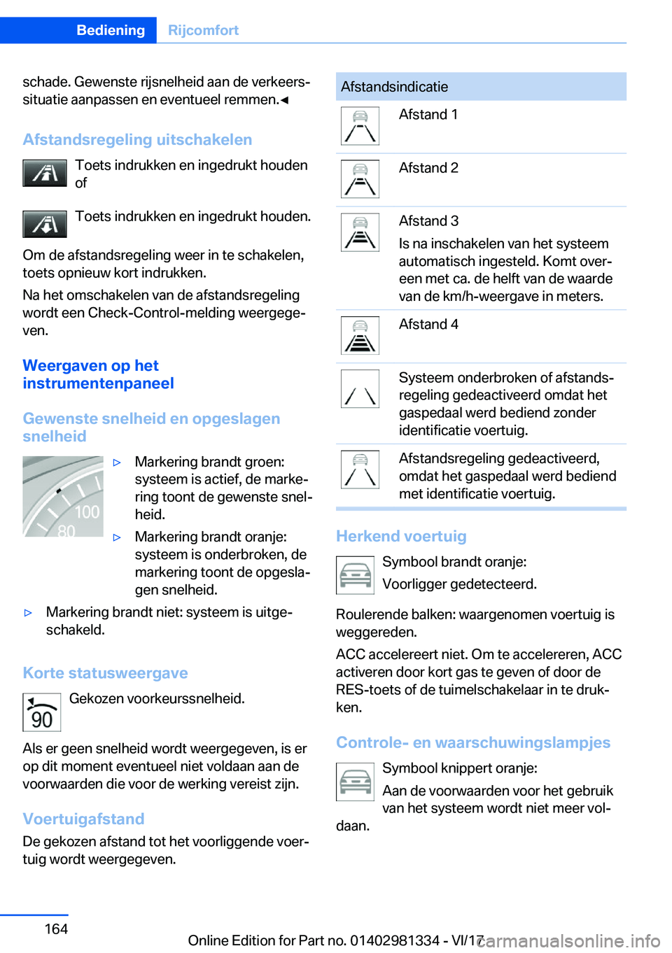 BMW X4 2018  Instructieboekjes (in Dutch) �s�c�h�a�d�e�.� �G�e�w�e�n�s�t�e� �r�i�j�s�n�e�l�h�e�i�d� �a�a�n� �d�e� �v�e�r�k�e�e�r�sj
�s�i�t�u�a�t�i�e� �a�a�n�p�a�s�s�e�n� �e�n� �e�v�e�n�t�u�e�e�l� �r�e�m�m�e�n�.'