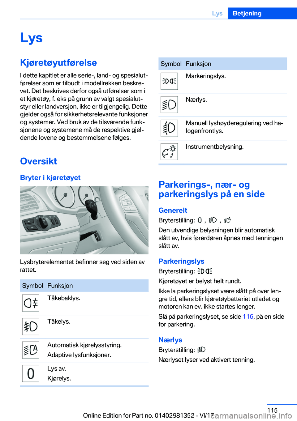 BMW X4 2018  InstruksjonsbØker (in Norwegian) �L�y�s�K�j�