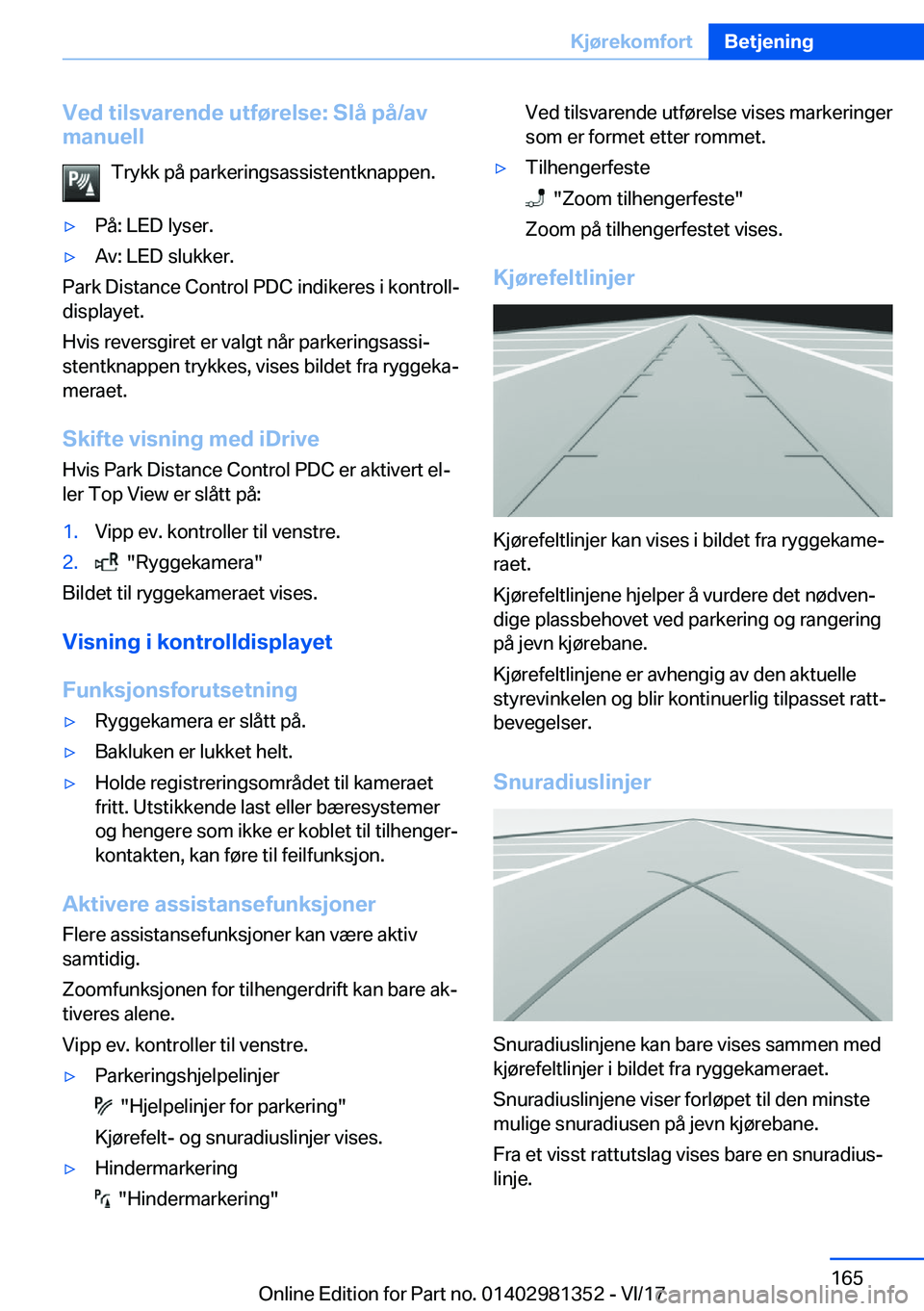 BMW X4 2018  InstruksjonsbØker (in Norwegian) �V�e�d��t�i�l�s�v�a�r�e�n�d�e��u�t�f�
