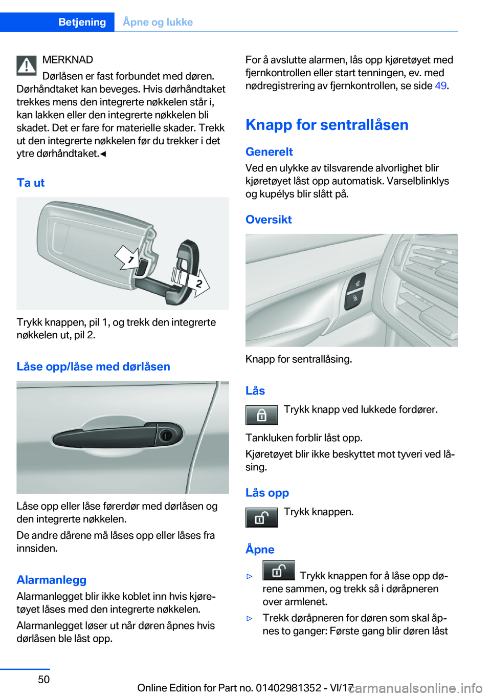 BMW X4 2018  InstruksjonsbØker (in Norwegian) �M�E�R�K�N�A�D
�D�