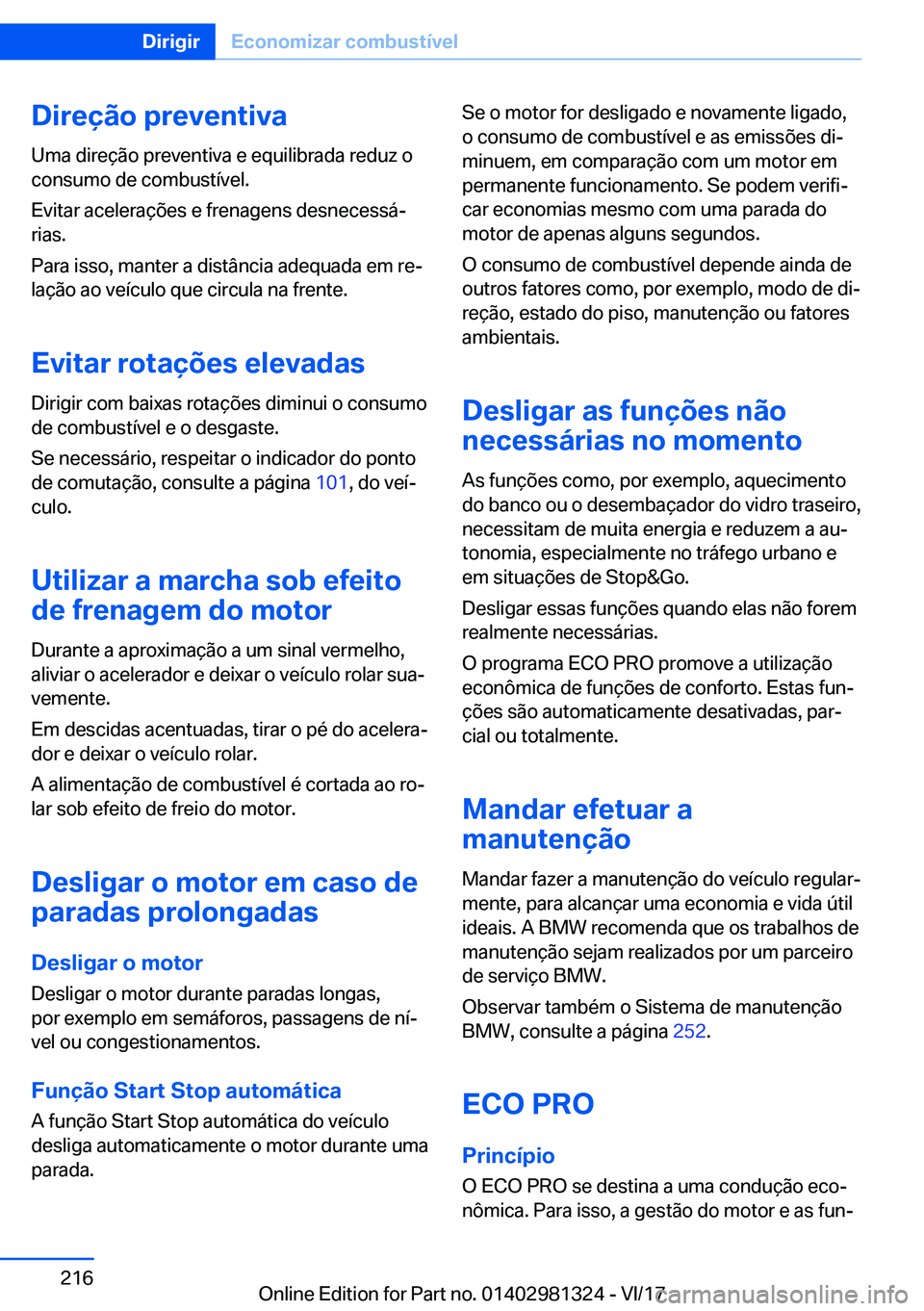 BMW X4 2018  Manual do condutor (in Portuguese) �D�i�r�e�