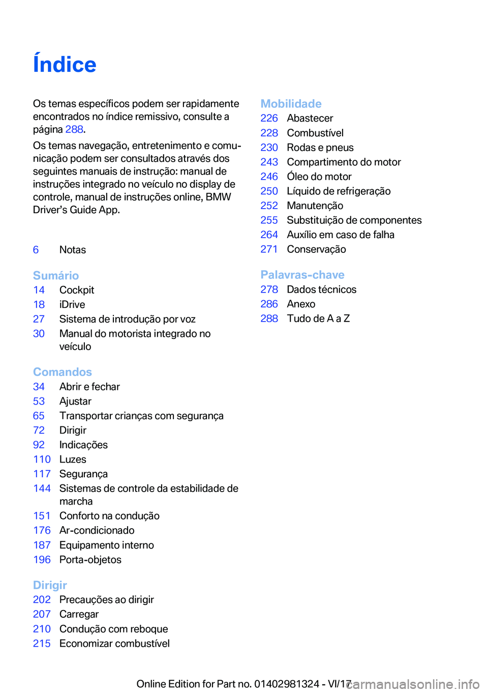 BMW X4 2018  Manual do condutor (in Portuguese) �