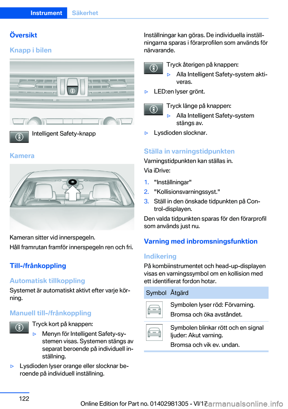 BMW X4 2018  InstruktionsbÖcker (in Swedish) �