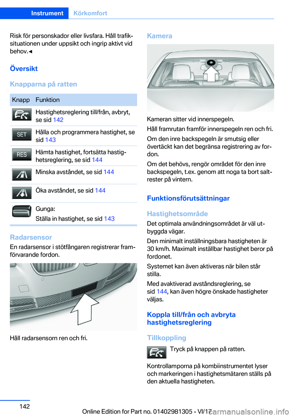 BMW X4 2018  InstruktionsbÖcker (in Swedish) �R�i�s�k� �f�